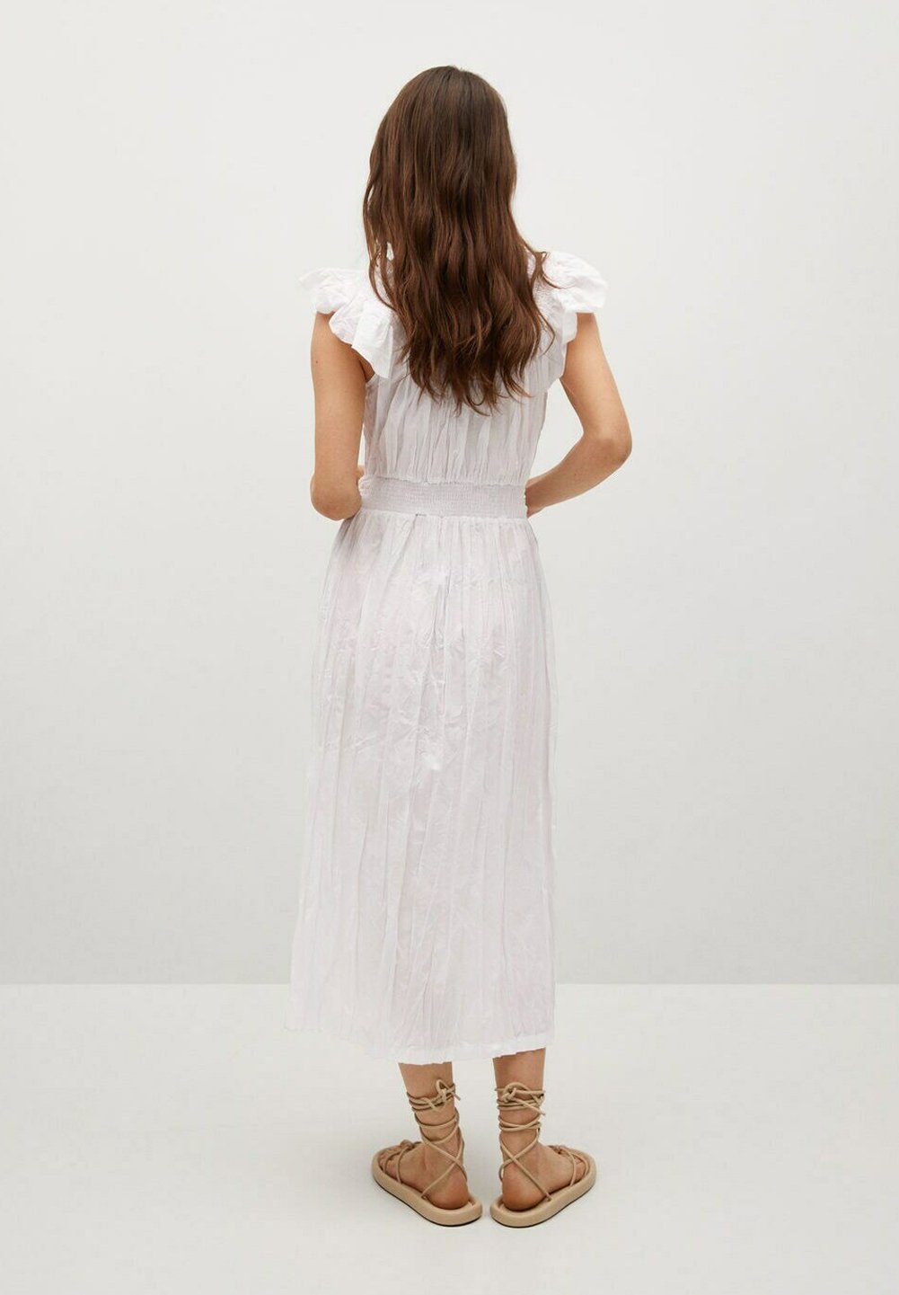Mango Vestito estivo - blanco/bianco - Zalando