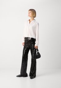 Lindex TROUSERS LARA - Pantalon classique - black
