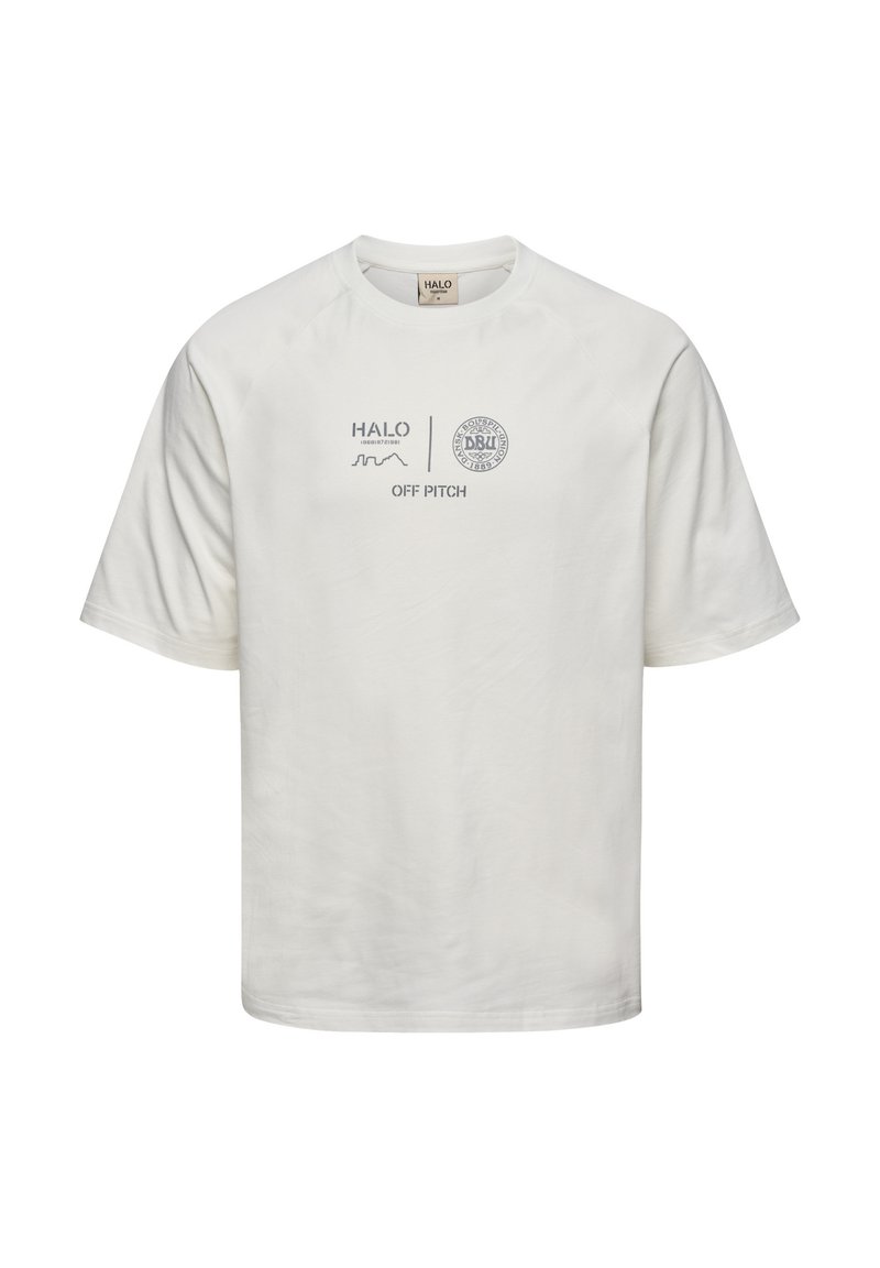 HALO DBU BOXY  - T-shirts print - marshmallow