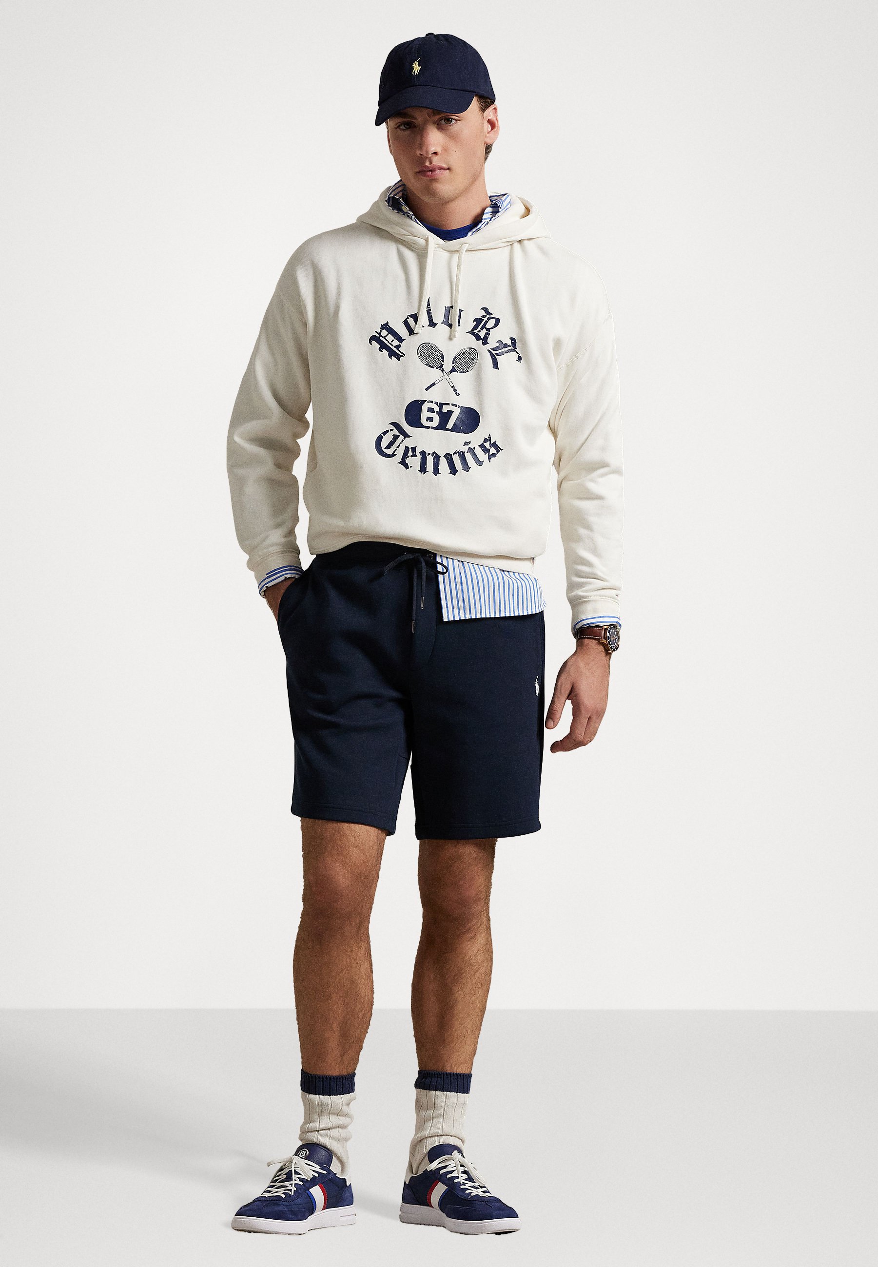 Polo Ralph Lauren 9-INCH DOUBLE-KNIT SHORT - Shorts - aviator navy
