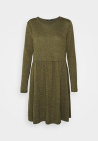 Vero Moda Stickad klänning - olive