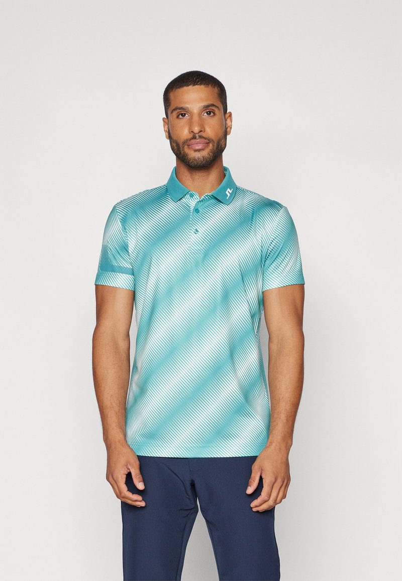 J.LINDEBERG Sports - HEATH  - Polo shirt - teal, Enlarge