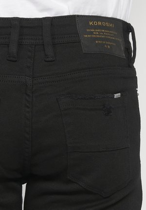 Koroshi Jeans Skinny Fit - denim black denim