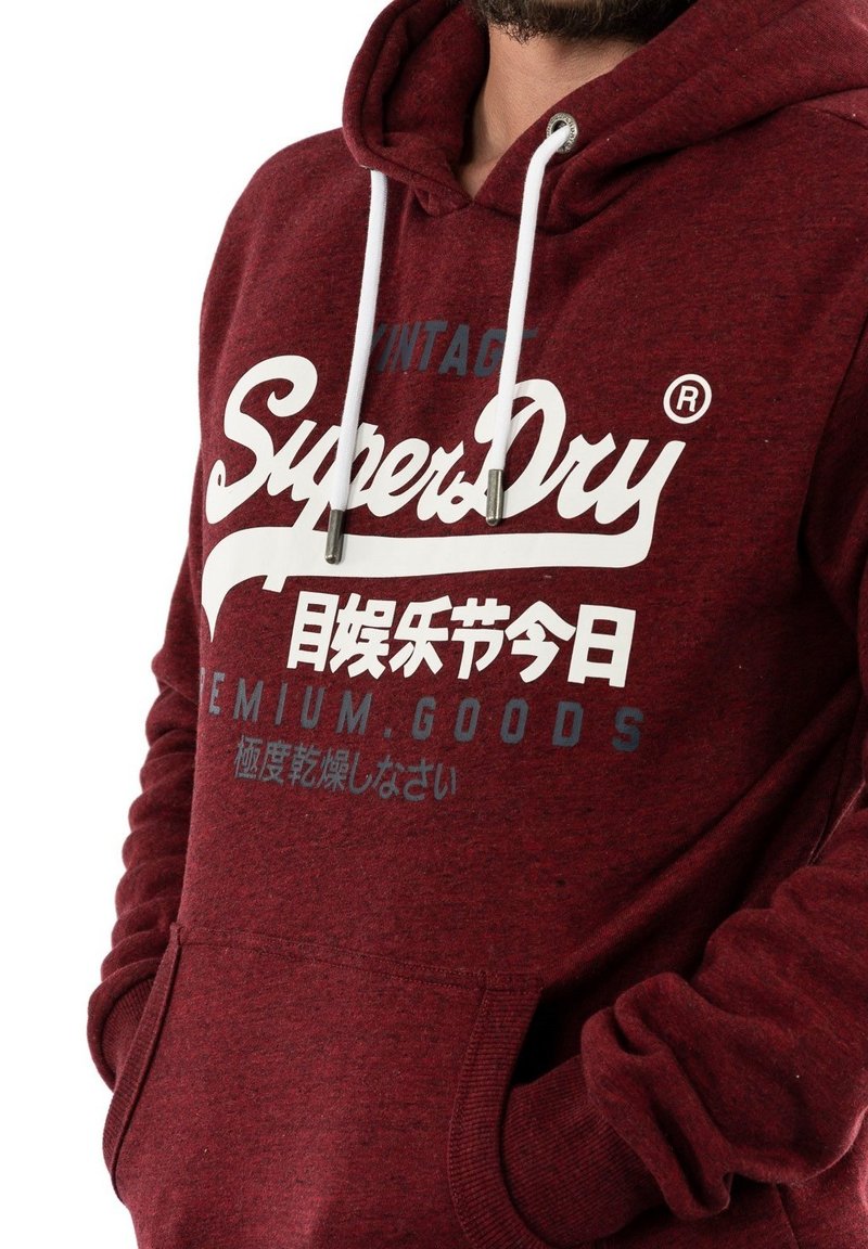 Superdry Hoodie - rouge/red - Zalando.de