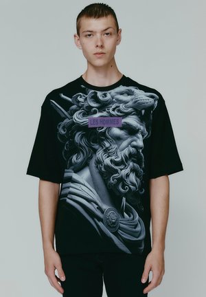 Print T-shirt - black