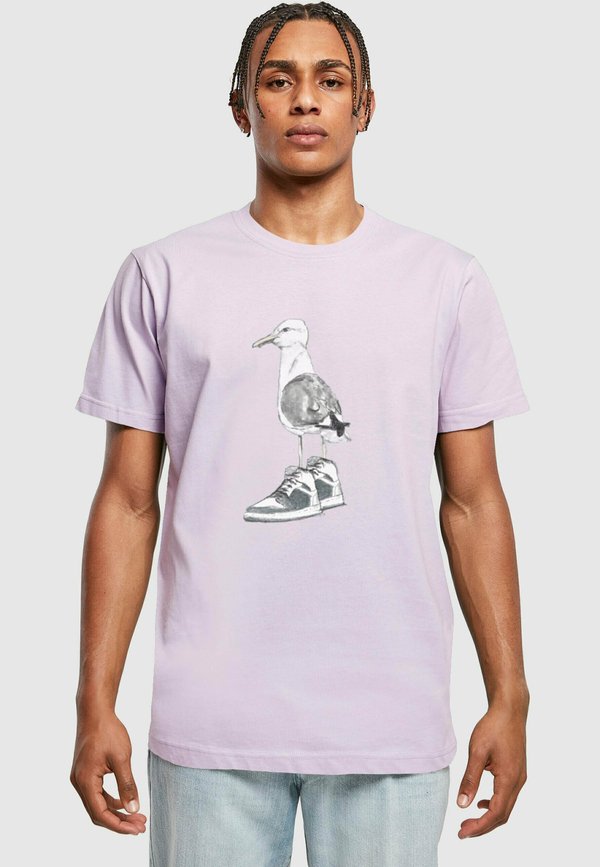 SEAGULL SNEAKERS TEE - T-Shirt print - lilac