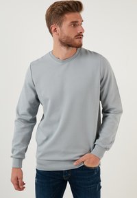 Buratti REGULAR FIT - Mikina - blue-grey