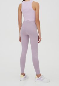 PULL&BEAR Leggings - purple