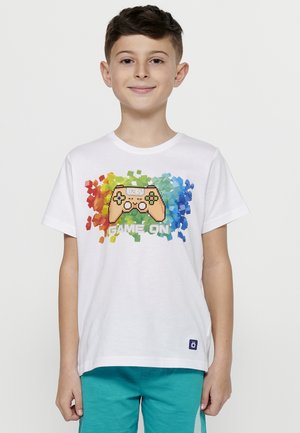 Koroshi SHORT-SLEEVED  - Tricou cu imprimeu - blanco   white