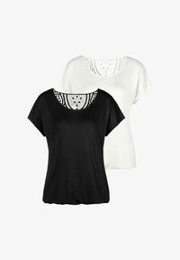 Unausgewählt, creme/schwarz