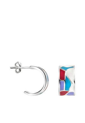 STECK COLOURED MOSAIC - Orecchini - silver coloured