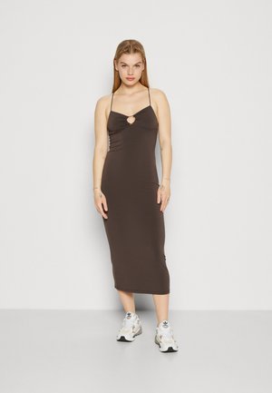 Even&Odd Φόρεμα από ζέρσεϊ - brown
