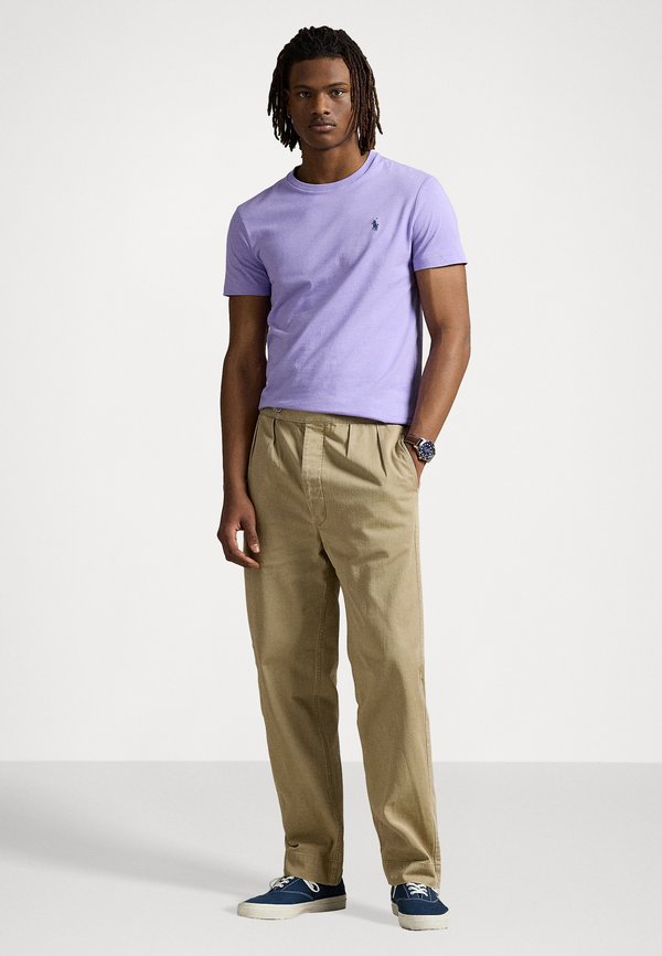 CUSTOM SLIM FIT JERSEY CREWNECK T-SHIRT - Basic T-shirt - sky lavender3