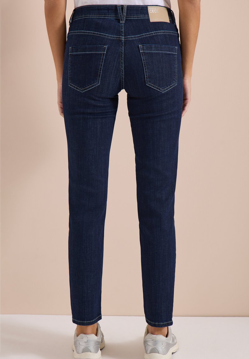 Straight Leg Jeans für Damen in Blau
