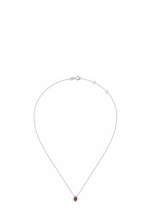 RUBIN - Halskette - weißgold