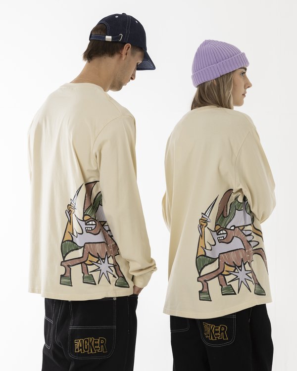 HORISCA UNISEX - Long sleeved top - beige