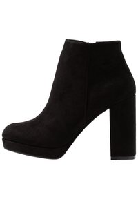 New Look Wide Fit Botines de tacón - black