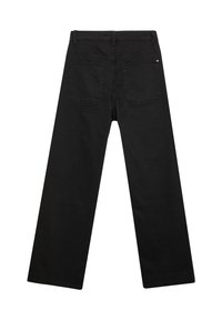 s.Oliver RELAXED FIT WIDE czarny