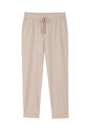 TATUUM SUDIKI - Tracksuit bottoms - beige