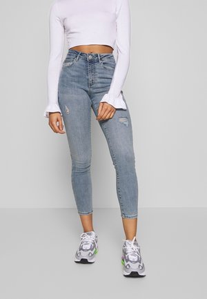 Jeans Skinny Fit - light-blue denim