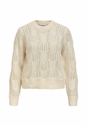 Object, JUMPER POINTELLE - Pullover - birch