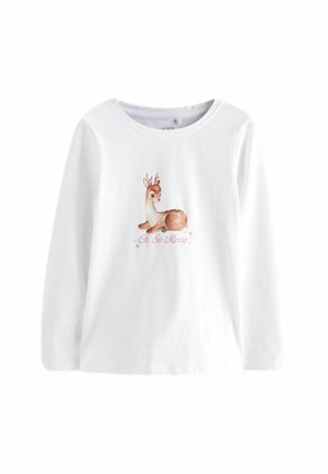 Longsleeve - white reindeer