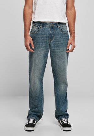 Urban Classics Jeans Relaxed Fit - sand destroyed washed