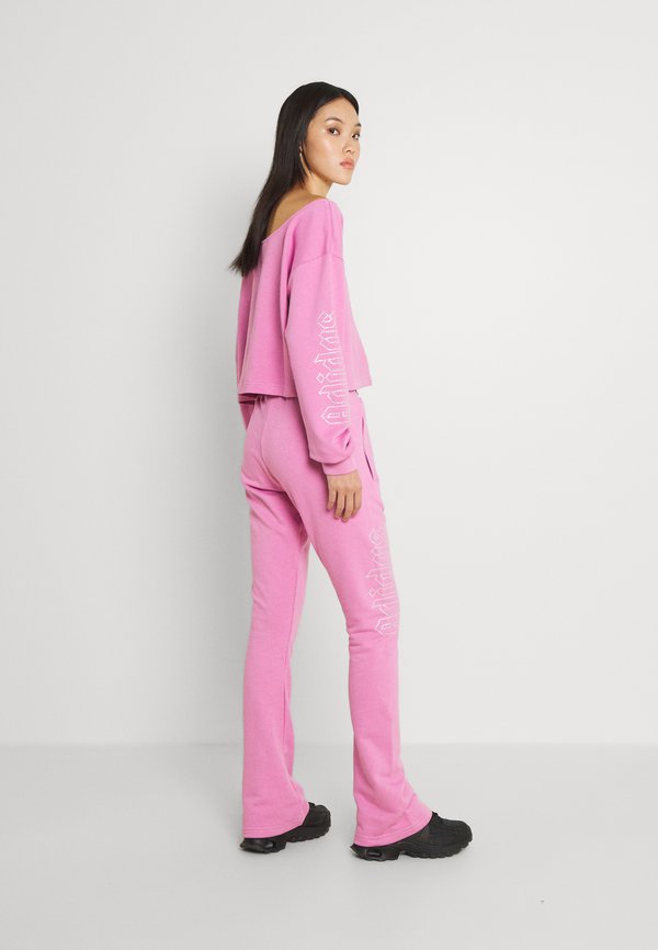 OPEN HEM  - Tracksuit bottoms - bliss orchid4