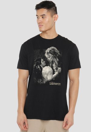 LABYRINTH DREAM DANCE - Print T-shirt - black