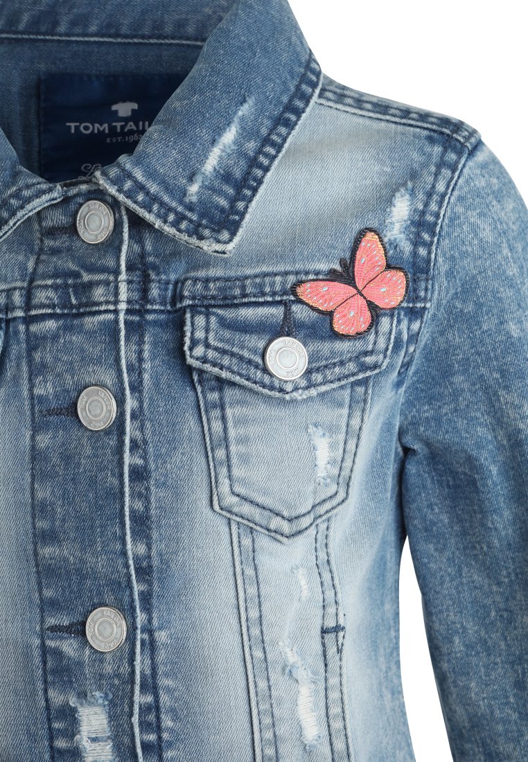 TOM TAILOR JACKET OUTDOOR Jeansjakke original Zalando.no TOM TAILOR JACKET OUTDOOR Jeansjakke original Zalando.no