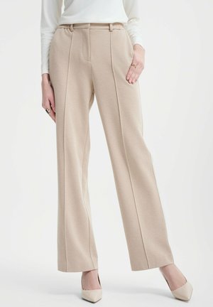 Trousers - beige