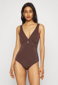 LASCANA SWIMSUIT PAULINE - Fato de banho - coffee