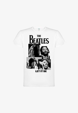 rockshirts BEATLES – LET IT BE - T-shirt print - white
