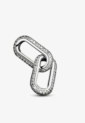 Pandora, STYLING PAVÉ DOUBLE LINK - Charm - silver coloured