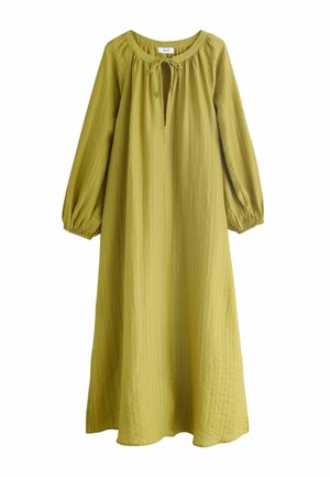 TALL FIT - LONG SLEEVE KAFTAN - Maxikleid - green