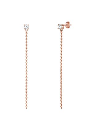 Earrings - rose gold-coloured