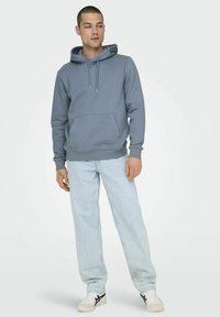 Only & Sons CONNOR REG NOOS - Jersey con capucha - flint stone