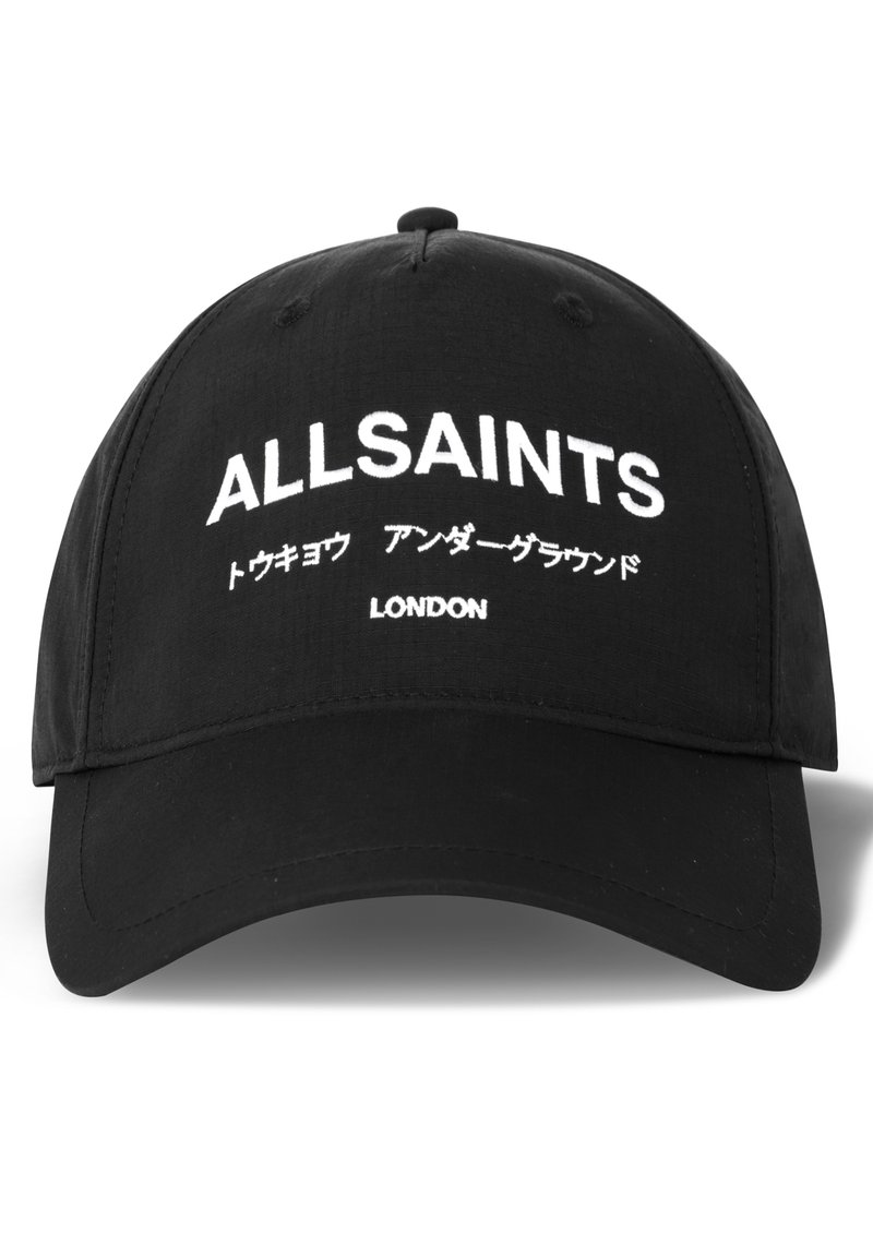 allsaints-underground-logo-baseball-casquette-black-noir-zalando-fr