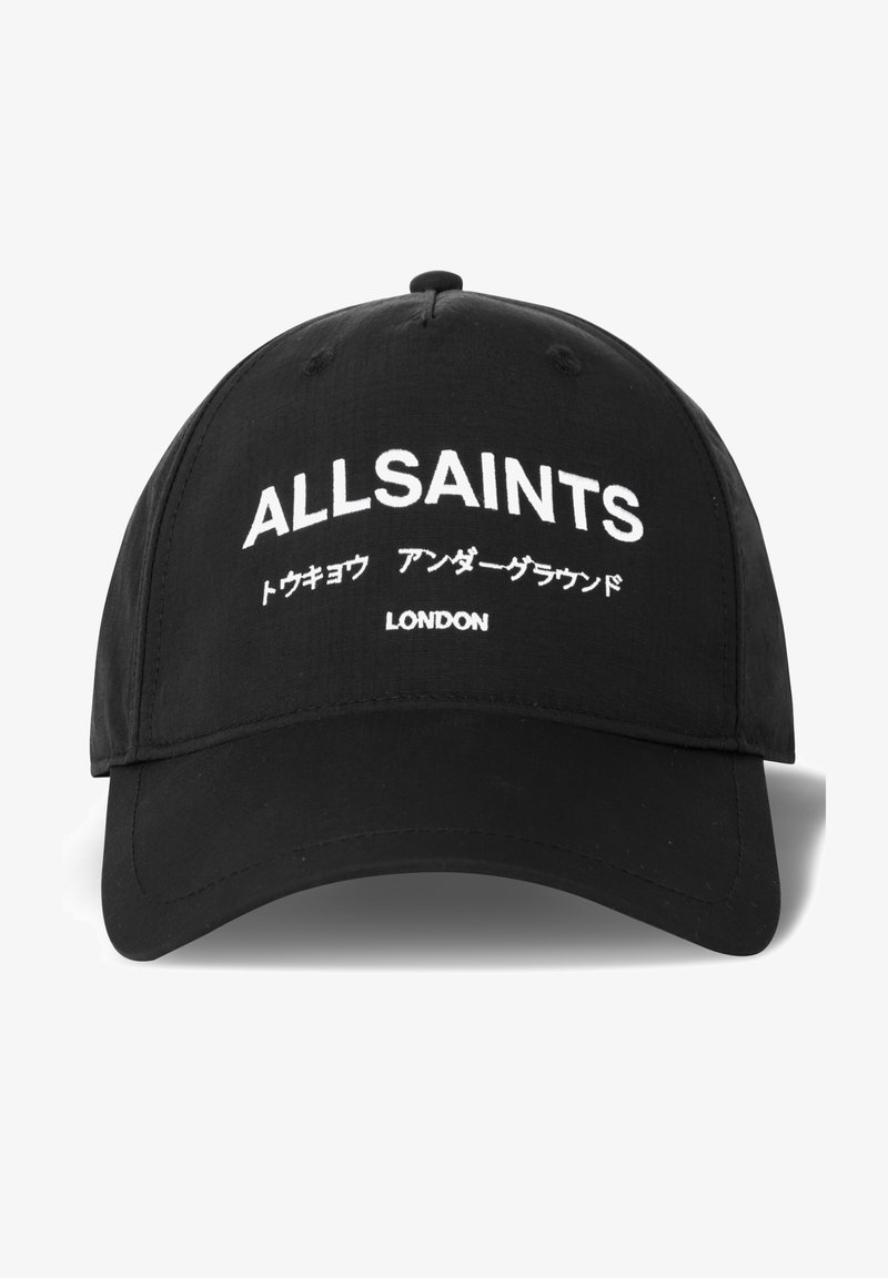 AllSaints UNDERGROUND LOGO BASEBALL Casquette Black noir ZALANDO FR allsaints-underground-logo-baseball-casquette-black-noir-zalando-fr
