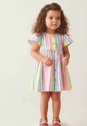 REGULAR FIT - Dienas kleita - rainbow stripe