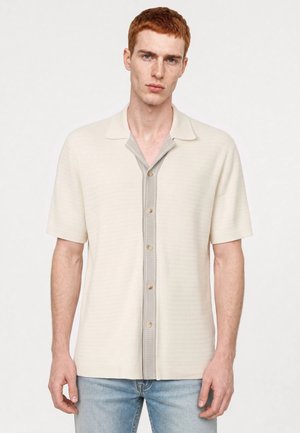 rag & bone BLOCKED HARVEY CAMP - Πουκάμισο - chalk
