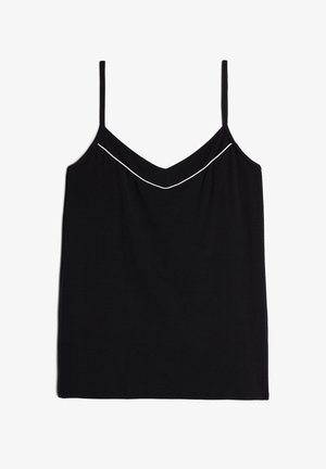 Intimissimi MIT SCHMALEN TRÄGERN AUS - Pyžamový top - black