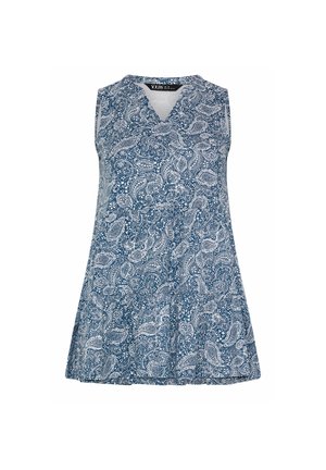 Yours Clothing, WOMEN'S VESTS & CAMIS - Bluse - blue