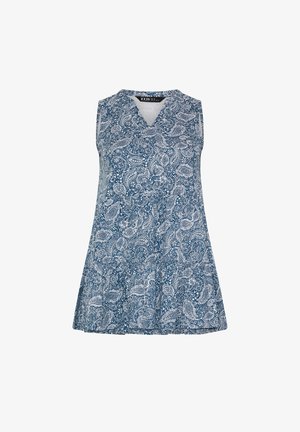 Yours Clothing, WOMEN'S VESTS & CAMIS - Blouse - blue