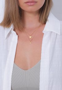 Elli - LAYERING PLATE NECKLACE - Ketting - gold-coloured Miniatuurafbeelding 1