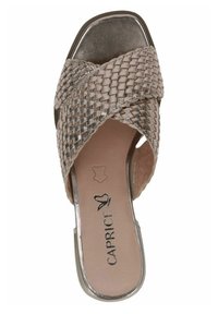 Caprice Ciabattine - taupe metallic