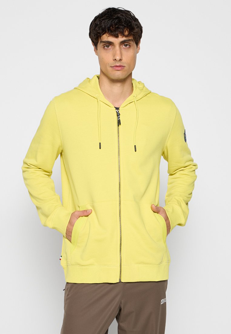 Dolomite Sweater met rits geel Dolomite Sweater met rits geel