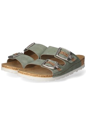 Rieker Mules - grün