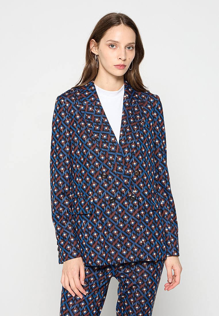 Diane von Furstenberg Blazer donkerblauw