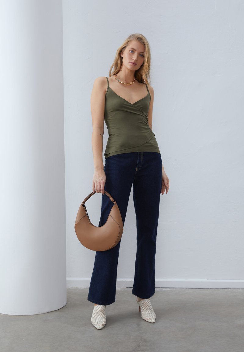 Anna Field 2 PACK - Top - offwhite/khaki